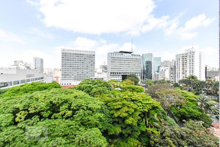 Sala - Vista de apartamento para alugar com 2 quartos, 85m² em Bela Vista, São Paulo