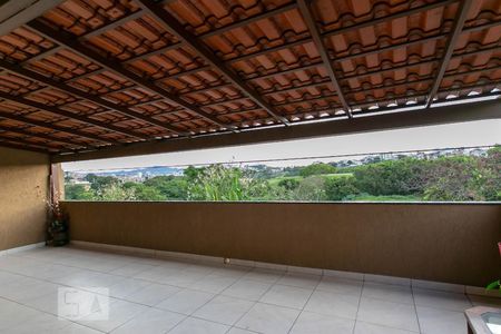 Varanda da Sala de casa à venda com 3 quartos, 340m² em São Bernardo, Belo Horizonte