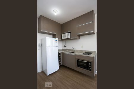 Kitnet cozinha de kitnet/studio para alugar com 1 quarto, 36m² em Real Parque, São Paulo