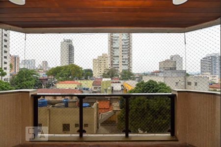 Varanda da sala de apartamento à venda com 4 quartos, 157m² em Vila Leopoldina, São Paulo