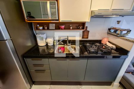 Sala/Cozinha de apartamento para alugar com 1 quarto, 30m² em Cambuci, São Paulo