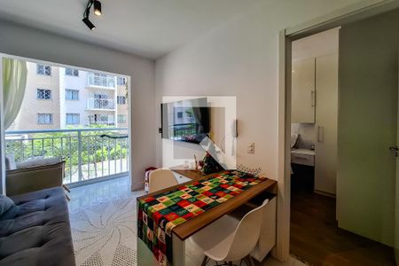 Sala/Cozinha de apartamento para alugar com 1 quarto, 30m² em Cambuci, São Paulo