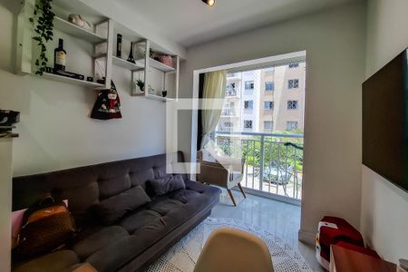 Sala/Cozinha de apartamento para alugar com 1 quarto, 30m² em Cambuci, São Paulo