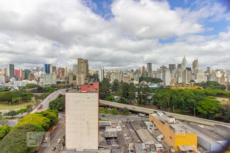Vista Varanda da Sala de kitnet/studio à venda com 1 quarto, 33m² em Brás, São Paulo