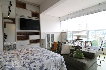 Quarto de apartamento para alugar com 1 quarto, 36m² em Brooklin Paulista, São Paulo