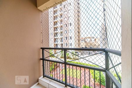 Varanda da Sala de apartamento para alugar com 3 quartos, 65m² em Jardim Cambui, Santo André