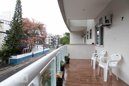 Varanda da sala de apartamento à venda com 3 quartos, 110m² em Recreio dos Bandeirantes, Rio de Janeiro