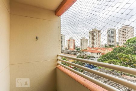 Varanda da Sala de apartamento para alugar com 2 quartos, 48m² em Vila Gomes, São Paulo