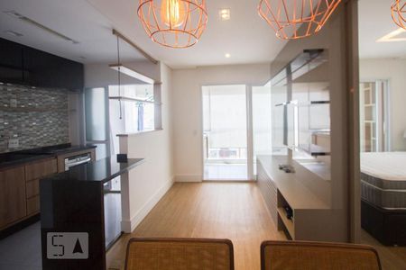 Sala de apartamento para alugar com 1 quarto, 48m² em Vila Gertrudes, São Paulo