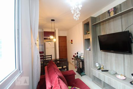 Sala de apartamento à venda com 2 quartos, 48m² em Vila Guaraciaba, Santo André