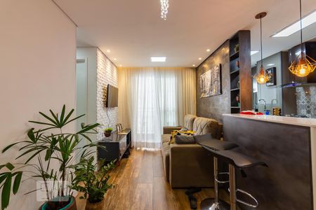 Sala de apartamento à venda com 2 quartos, 48m² em Padroeira, Osasco