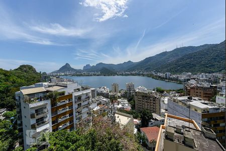 Vista da Varanda da Sala de apartamento à venda com 4 quartos, 260m² em Lagoa, Rio de Janeiro