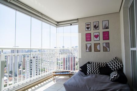 Varanda de apartamento à venda com 2 quartos, 89m² em Chácara Inglesa, São Paulo