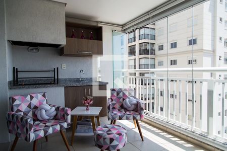 Varanda de apartamento à venda com 2 quartos, 89m² em Chácara Inglesa, São Paulo