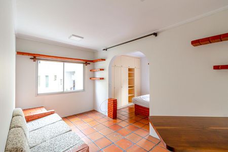 Sala de apartamento para alugar com 1 quarto, 34m² em Bela Vista, São Paulo