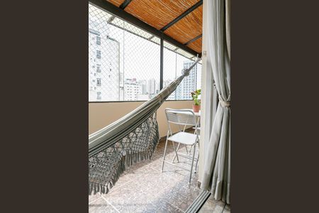 Varanda de apartamento à venda com 3 quartos, 107m² em Cerqueira César, São Paulo