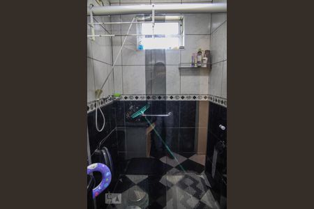 Banheiro da Suíte master de casa à venda com 4 quartos, 169m² em Olímpico, São Caetano do Sul