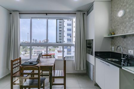 Varanda Gourmet de apartamento para alugar com 1 quarto, 43m² em Loteamento Mogilar, Mogi das Cruzes