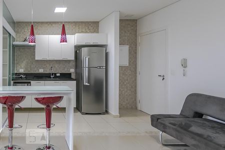 Sala de apartamento para alugar com 1 quarto, 43m² em Loteamento Mogilar, Mogi das Cruzes