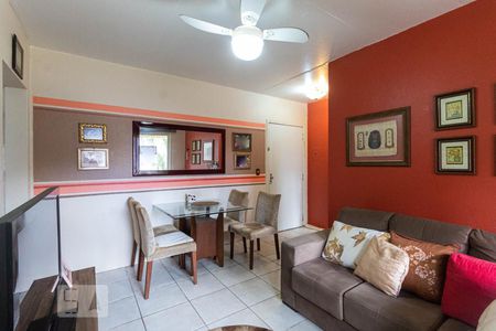 Sala de Estar de apartamento para alugar com 1 quarto, 43m² em Santa Tereza, Porto Alegre