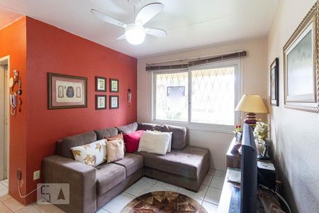 Sala de Estar de apartamento para alugar com 1 quarto, 43m² em Santa Tereza, Porto Alegre