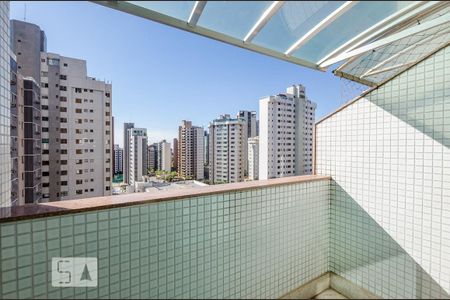 Varanda de apartamento à venda com 2 quartos, 80m² em Belvedere, Belo Horizonte