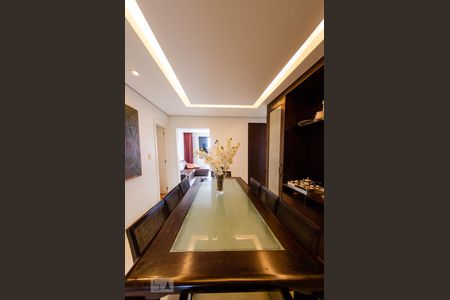 Sala de jantar de apartamento à venda com 4 quartos, 176m² em Belvedere, Belo Horizonte