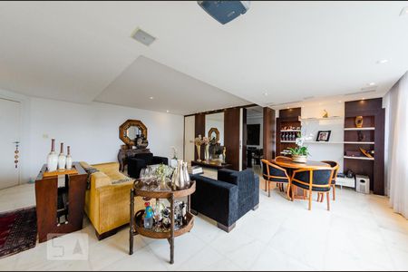 Sala de apartamento à venda com 4 quartos, 176m² em Belvedere, Belo Horizonte