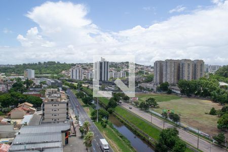 Vista da suite de apartamento à venda com 3 quartos, 78m² em Partenon, Porto Alegre
