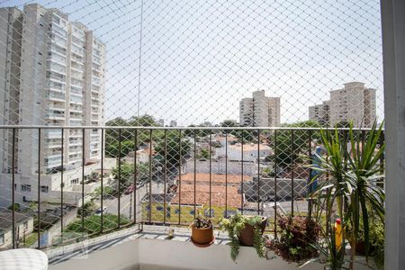 Vista da varanda da sala de apartamento à venda com 2 quartos, 75m² em Vila Monumento, São Paulo