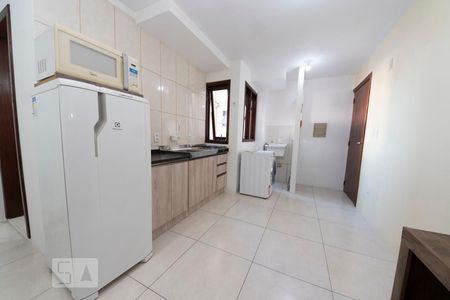 Cozinha de apartamento à venda com 1 quarto, 38m² em Centro, São Leopoldo