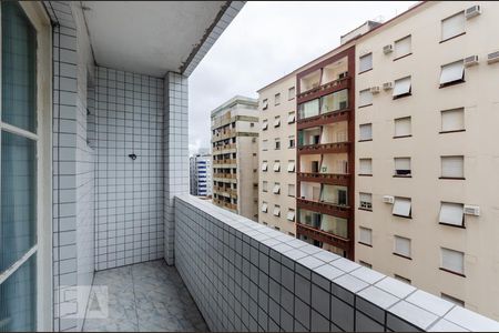 Varanda de apartamento para alugar com 3 quartos, 72m² em Boqueirão, Santos