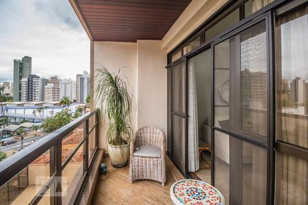Varanda da Sala de apartamento à venda com 4 quartos, 144m² em Vila Itapura, Campinas