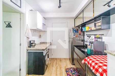 Sala/Cozinha de apartamento à venda com 1 quarto, 30m² em Ferreira, São Paulo