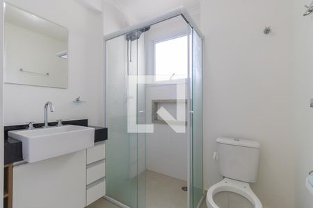 Banheiro de kitnet/studio à venda com 1 quarto, 48m² em Centro, Campinas