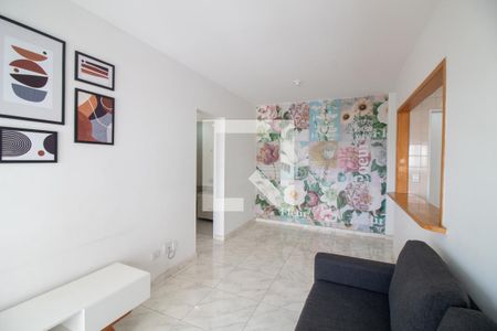 Sala de apartamento à venda com 2 quartos, 62m² em Brooklin, São Paulo