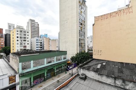 Sala - Vista de apartamento para alugar com 1 quarto, 23m² em Vila Buarque, São Paulo