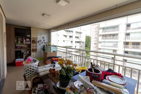 Varanda gourmet de apartamento à venda com 2 quartos, 75m² em Jaguaré, São Paulo