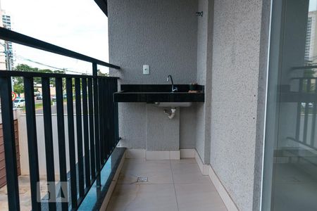 Varanda da Sala de apartamento para alugar com 2 quartos, 50m² em Vila Rosa, Goiânia