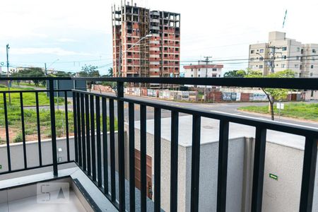 Varanda da Sala de apartamento para alugar com 2 quartos, 50m² em Vila Rosa, Goiânia