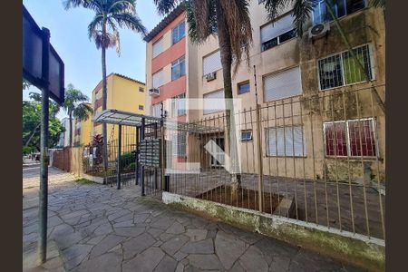 Fachada do Prédio de apartamento à venda com 1 quarto, 44m² em Jardim do Salso, Porto Alegre