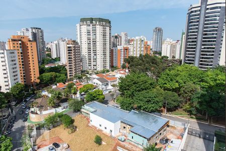 Vista da varanda de apartamento para alugar com 1 quarto, 65m² em Jardim Vila Mariana, São Paulo