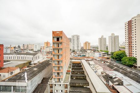 Vista da varanda de kitnet/studio à venda com 1 quarto, 27m² em Brás, São Paulo