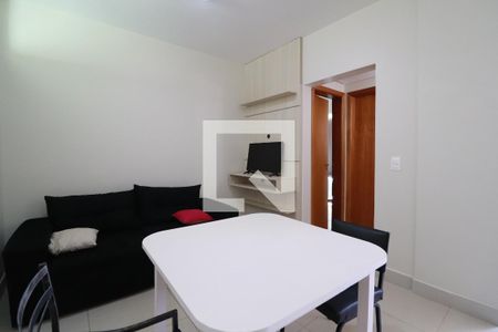 Sala de apartamento para alugar com 1 quarto, 40m² em Tabajaras, Uberlândia