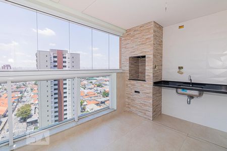 Varanda Gourmet de apartamento à venda com 3 quartos, 136m² em Vila Paiva, São Paulo