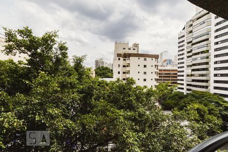 Varanda Vista de apartamento à venda com 4 quartos, 215m² em Perdizes, São Paulo
