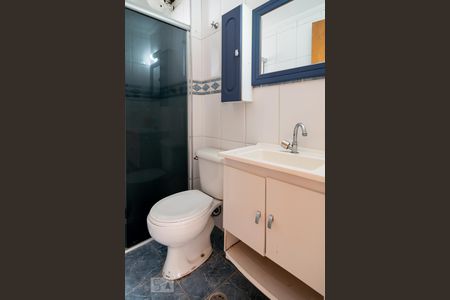Banheiro Social de apartamento à venda com 3 quartos, 75m² em Vila São Paulo, São Paulo
