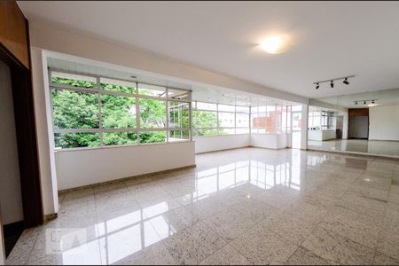 Sala de apartamento à venda com 4 quartos, 610m² em Luxemburgo, Belo Horizonte