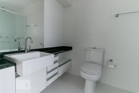 Banheiro de kitnet/studio à venda com 1 quarto, 25m² em Mirandópolis, São Paulo