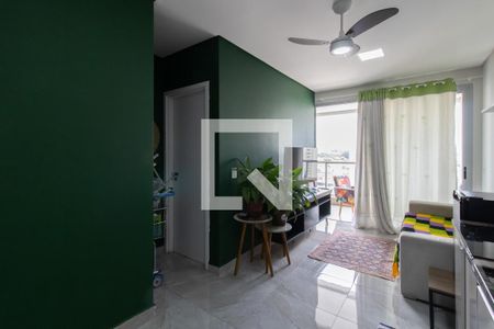 Sala de apartamento para alugar com 1 quarto, 50m² em Centro, Guarulhos